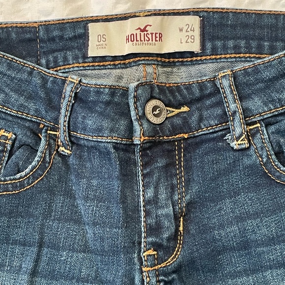 Hollister Classic Blue Women's Skinny Jeans - Picture 9 of 16